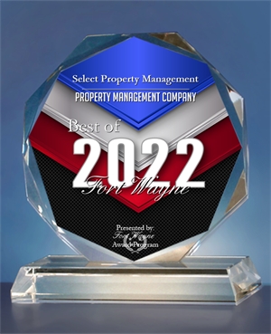 2022 Best of Fort Wayne Crystal Award large